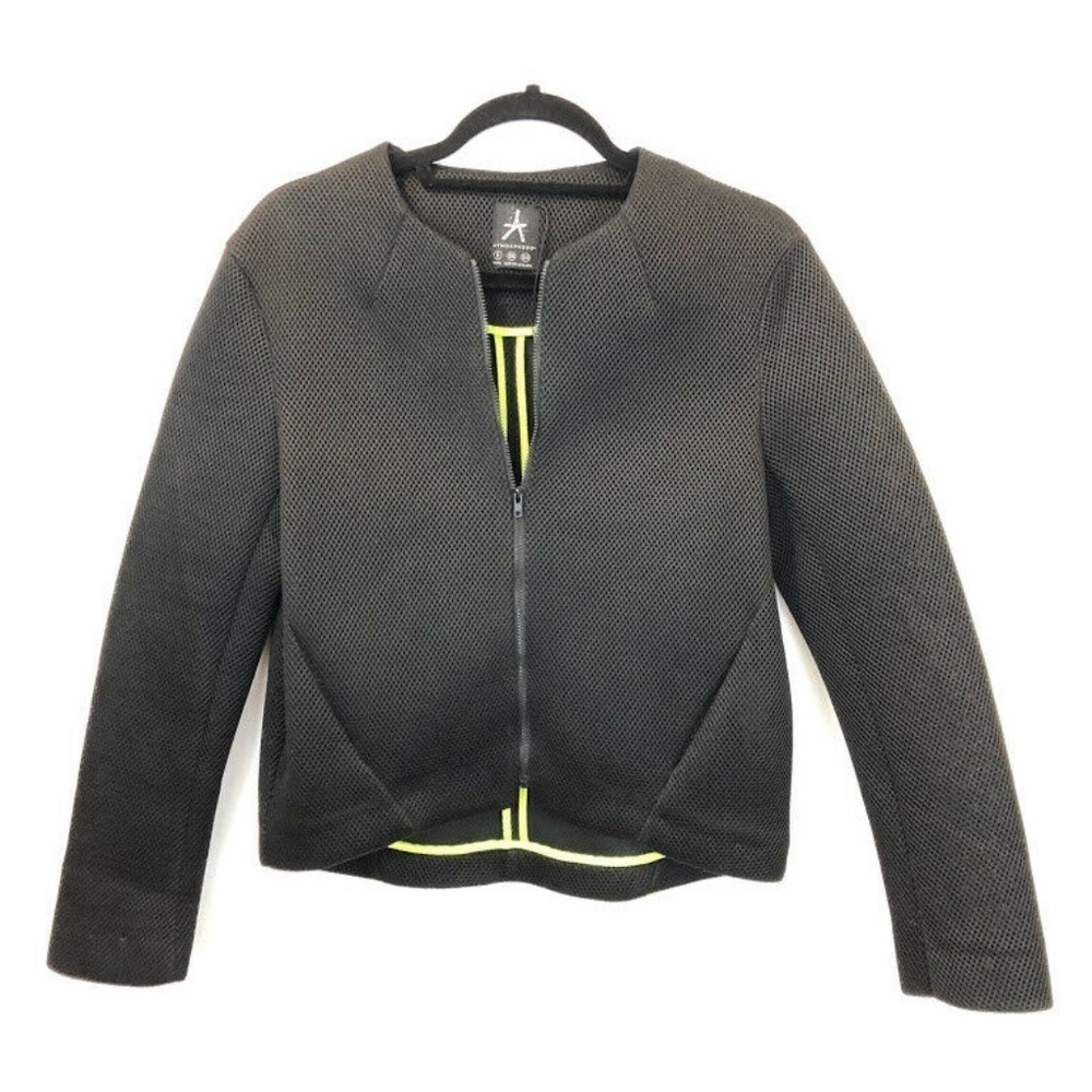 Atmosphere 8 Lightweight Black Mesh Crop Jacket